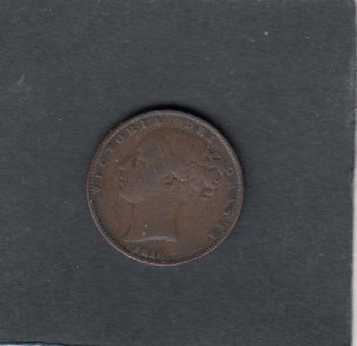 Beschrijving: 1 Farthing  VICTORIA 